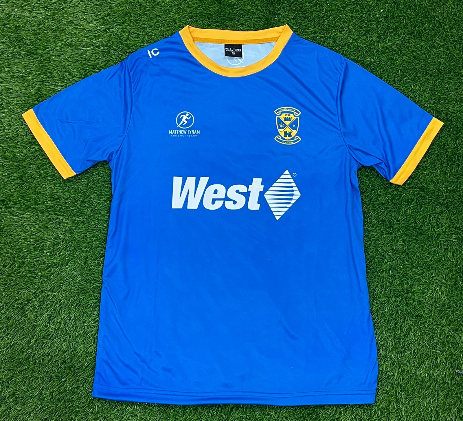 Royal blue custom GAA jersey